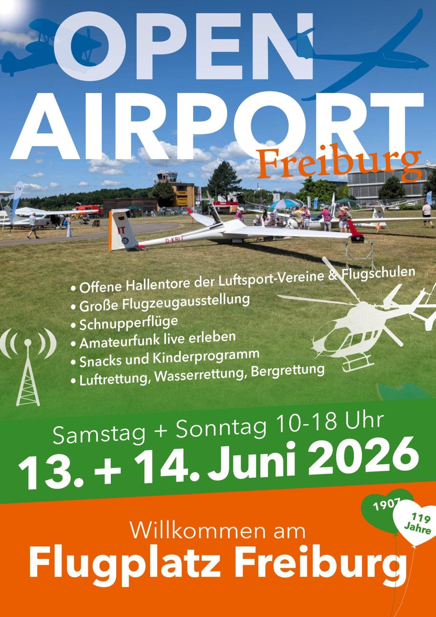 Open Airport Freiburg / Tage der offenen Hangartore 2026