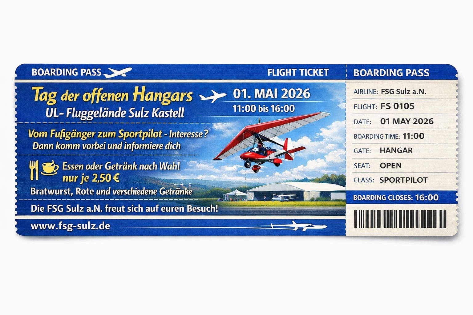 Tag des offenen Hangars