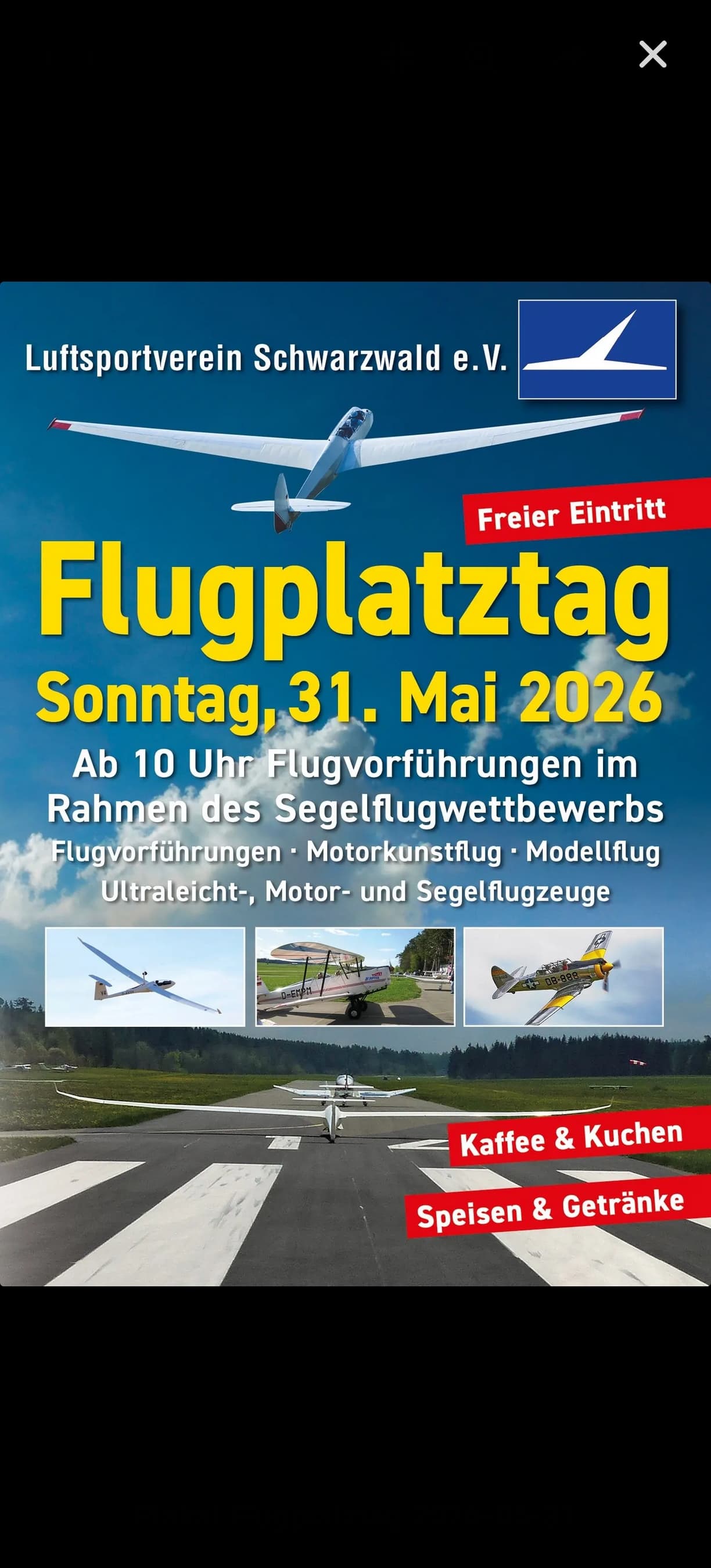 Winzeln Flugplatztag